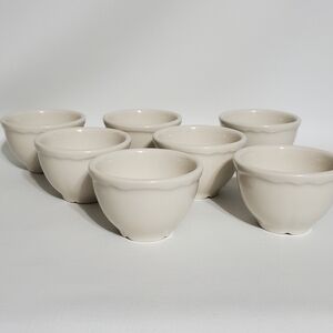 Vintage Homer Laughlin Custard Soup Cup Bowls Restaurant Ware China Made in USA